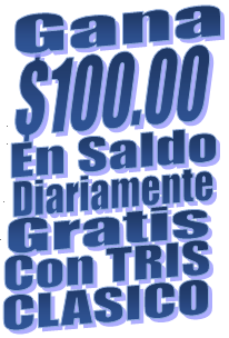 gana100diario2 Gana 0 Diarios - Jueves 06/11/2025 Tris Clásico 8:30pm.