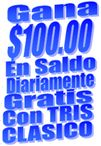 gana100diario6 Gana 0 Diarios - Lunes 01/02/2026 Tris Clásico 8:30pm.